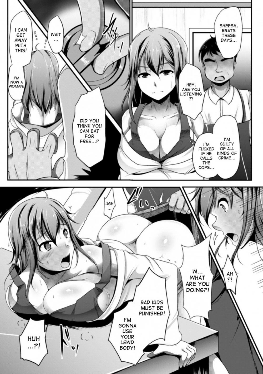 Hentai Manga Comic-Divine Punishment! I was turned into a cute girl who gets raped!-Read-9